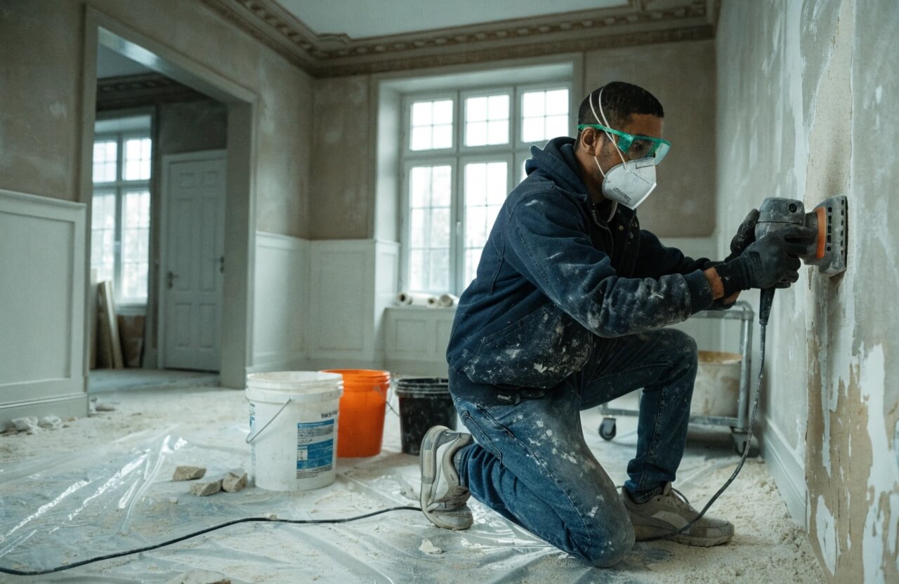 Как наносить микроцемент: пошаговая технология нанесения