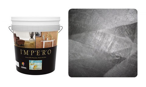 Штукатурка мокрый шелк MONTENAPOLEONE ARGENTO 4 л