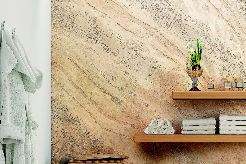 Декоративная штукатурка Plasma 3D под кожу питона: преимущества и нанесение