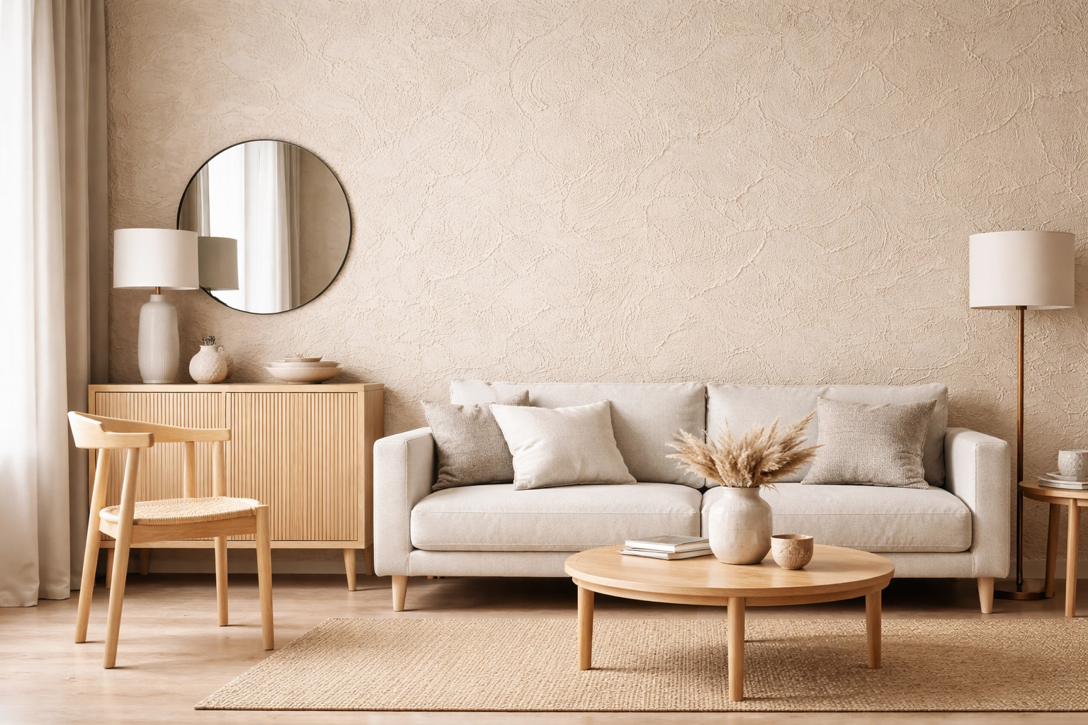 Декоративная штукатурка из шпаклевки своими руками